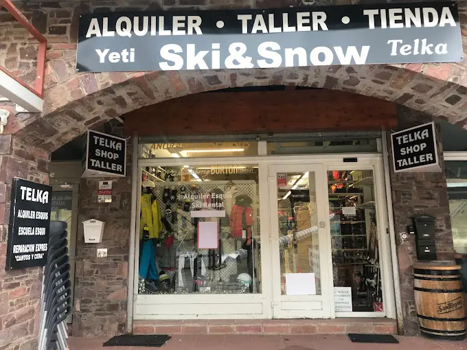 TElka-Yeti alquiler de equipo esqui snow Astun