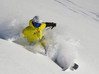 bajada esqui el ruso Astún a Candanchú