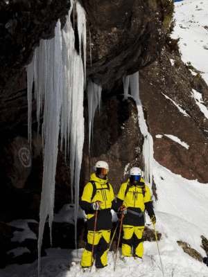 Cueva en el ruso Astun
